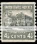 Rare Stamps of the World 1939 4.5 cent White House Collector Stamp