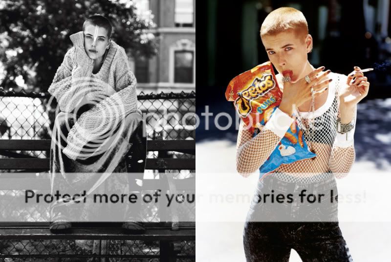agyness deyn franco. Agyness Deyn.