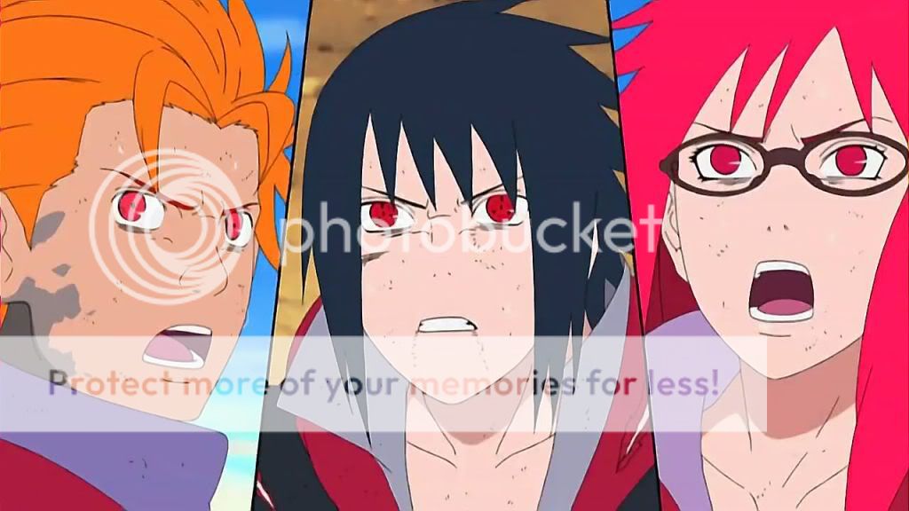 SasukeJuugoyKarin01.jpg Sasuke, Juugo y Karin image by Akasuna-S