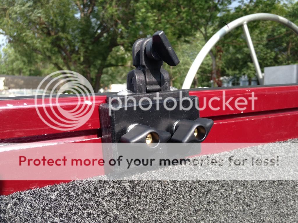 MinnMount's Tracker Versatrack Compatible Bimini/Canopy Mounts One