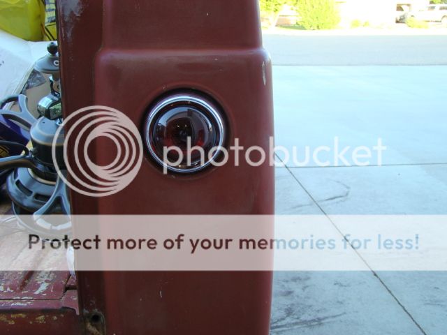 My 50 Pontiac tail light install in 57-60 F100 - Ford Truck Enthusiasts