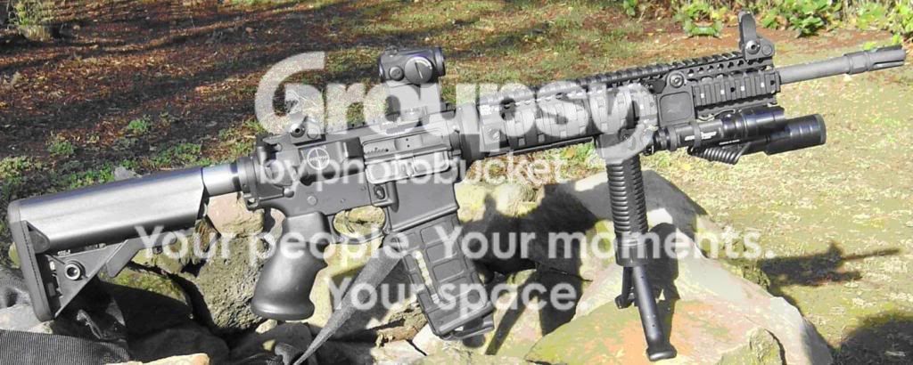 Vortex Flash Hider on a 16